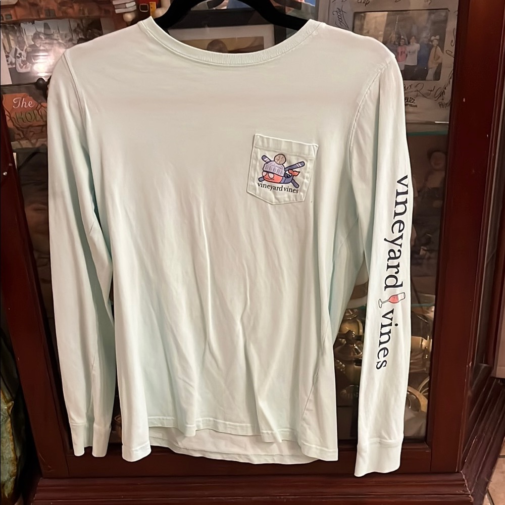 Vineyard Vines Green Long Sleeve Tee